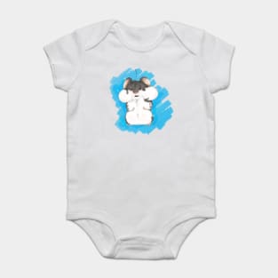 Busted hamster Baby Bodysuit